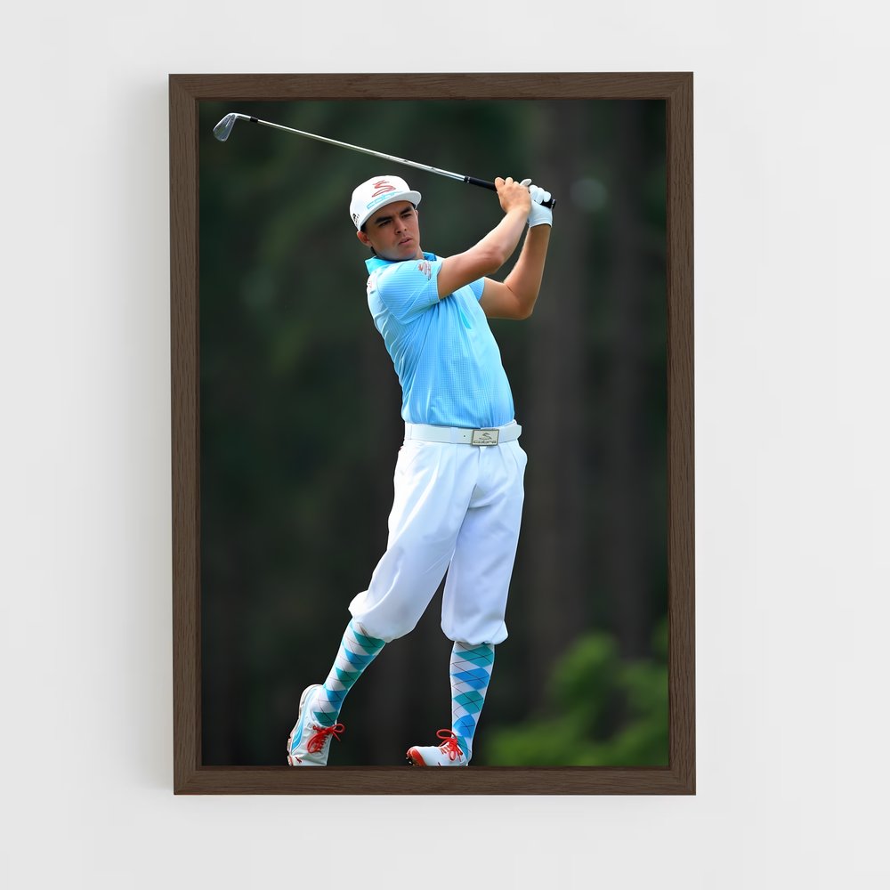 Poster Rickie fowler golfeur (vue 5)